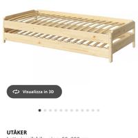 Lettini impilabilo ikea utaker