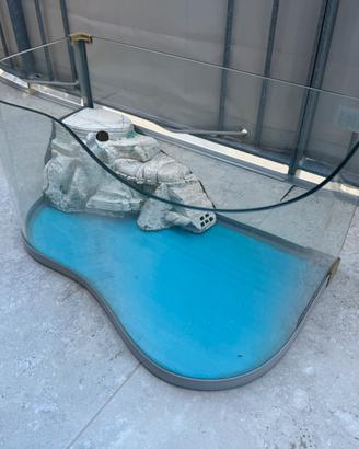 Acquario in vetro per tartarughe e pesci 🐠🐢
