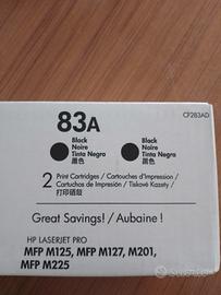 Toner HP 83A laserjet  - 2 pack black