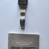 Orologio SEIKO QUARZ digital type C153-5007 nero