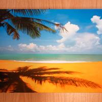 Stampa su tela spiaggia tropicale 60x40