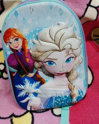 zaino asilo 3d Frozen 