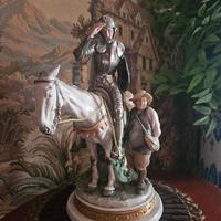 SCULTURA IN PORCELLANA CAPODIMONTE DI  G. CAPPE'