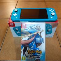 Nintendo switch lite + Pokemon Spada  120€ 