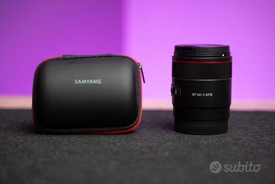 Obiettivo SAMYANG AF 24mm f/1.8 SONY – Perfetto