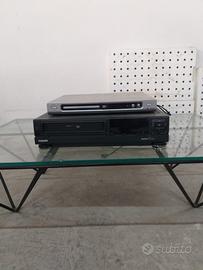 Lettore cassette e lettore dvd