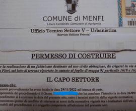 LOTTO con Permesso costruire lido fiori 200 m mare