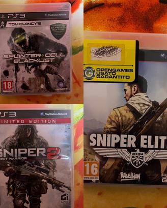 Lotto giochi Play Station 3