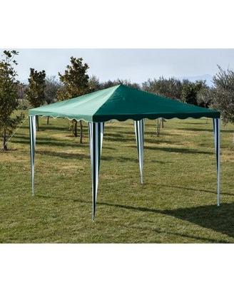 Gazebo 2x2 mt Verde in Acciaio da Giardino NUOVO