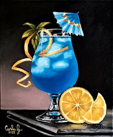Quadro Cocktail Laguna Blu