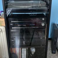 Colonna stereo con mobile