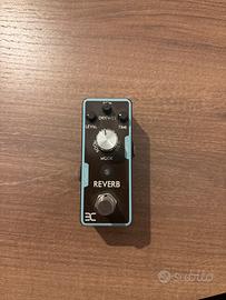 Pedale chitarra Reverb true bypass