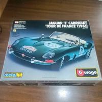 Modellino metal-kit 1:18 burago jaguar e type 