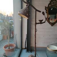 Lampada scultura di Cles Ennio Lovati 