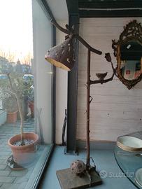 Lampada scultura di Cles Ennio Lovati 