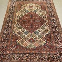 TAPPETO PERSIANO ANTICO  MOBARAKEH 205 x 140