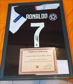 maglia autografata cristiano ronaldo