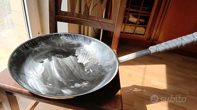 Padella in Ferro Grande 30Ø Carne, Fritto, Verdure