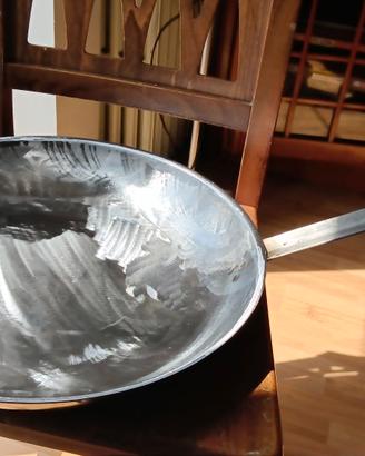 Padella in Ferro Grande 30Ø Carne, Fritto, Verdure