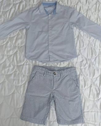 Completo pantalone e camicia bambino