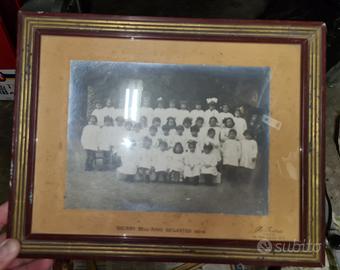 Fotografia di classe scolastica 1922/23 di Genova