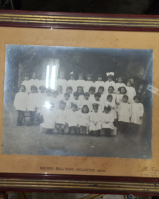 Fotografia di classe scolastica 1922/23 di Genova
