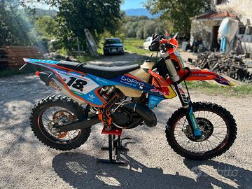Ktm exc 250 2t 2017 ULTIMA SERIE A CARBURATORE