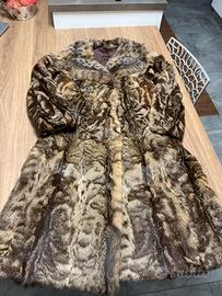 Pelliccia Vintage di coniglio rex anni '80-'90