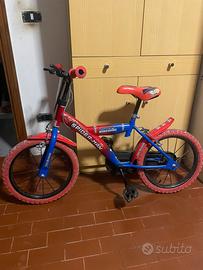 Bicicletta Spider Man per bambini