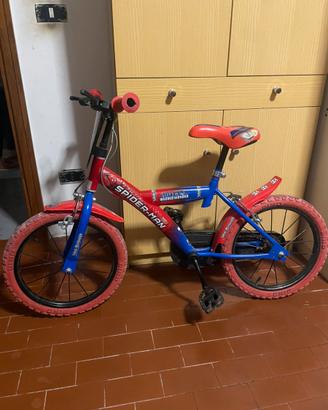 Bicicletta Spider Man per bambini