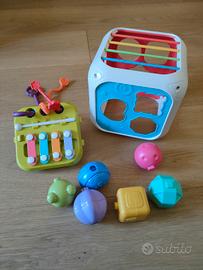 Gioco sensoriale montessori