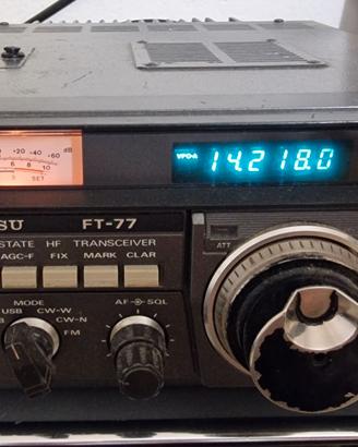 YAESU FT 77 no Kenwood Icom Ten Tec Drake Collins