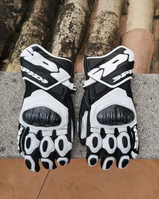 guanti moto L spidi in pelle sport motori