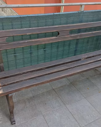 PANCHINA DA GIARDINO ARTIGIANALE FERRO DEL 600