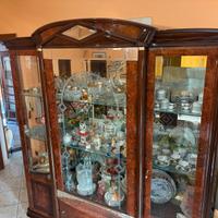 Cristalliera e tavolo con 6 sedie FdlMade in italy