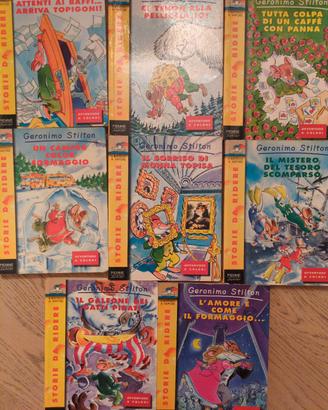 44 libri Geronimo Stilton diverse edizioni