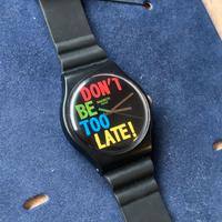 Swatch 2020 Timefortime SO29B100 Dont be too late