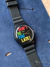Swatch 2020 Timefortime SO29B100 Dont be too late
