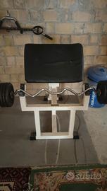 panca Scott technogym 