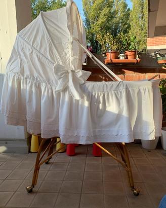 Culla per neonato PICCI in vimini