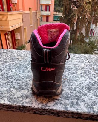 Scarponcini trekking CMP bambina waterproof  32 eu