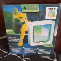 Gattaiola o porticina per gatti o cani