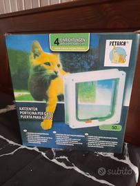 Gattaiola o porticina per gatti o cani