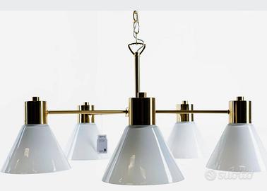 Lampadario a 5 bracci Ikea Flugbo 