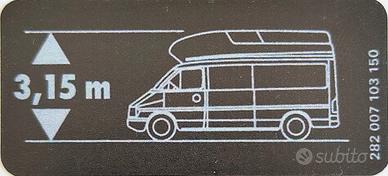 Sticker Cruscotto Mercedes James Cook