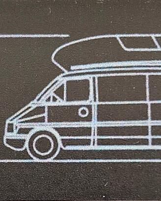 Sticker Cruscotto Mercedes James Cook