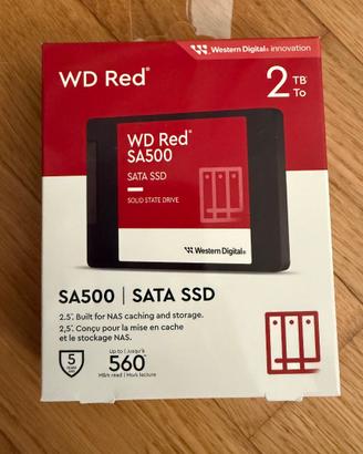 Ssd Nas WD RED 2TB SA500