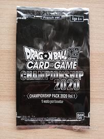 Bustina Dragonball Super Card Game Championship