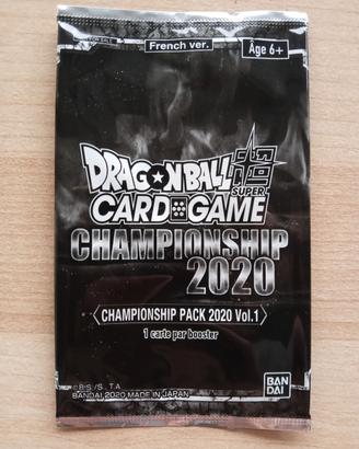 Bustina Dragonball Super Card Game Championship