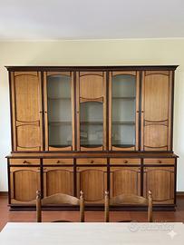 Credenza soggiorno in legno giá smontata